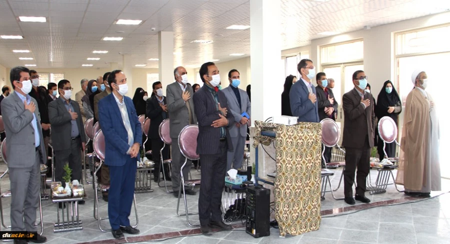مراسم افتتاحیه پروژه رفاهی سرای دانشجویی کوثر پردیس شهید هاشمی نژاد دانشگاه فرهنگیان خراسان رضوی 2