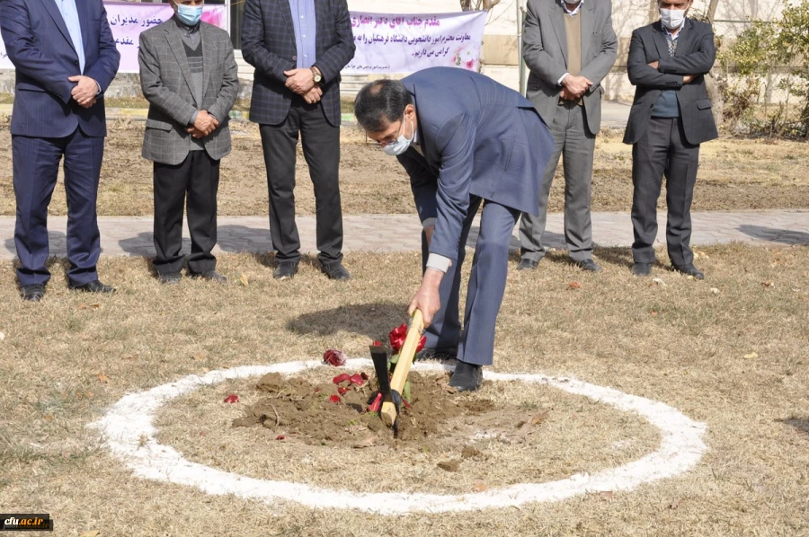 برگزاری آیین آغاز احداث ساختمان موزه و پژوهش سرای پردیس شهید بهشتی مشهد 5