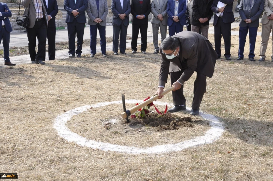 برگزاری آیین آغاز احداث ساختمان موزه و پژوهش سرای پردیس شهید بهشتی مشهد 7