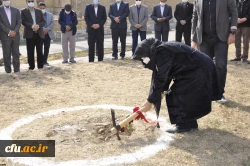 برگزاری آیین آغاز احداث ساختمان موزه و پژوهش سرای پردیس شهید بهشتی مشهد 9