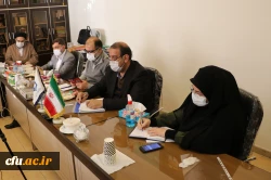 جلسه مشترک هم اندیشی مسئولین دفترنمایندگی مقام معظم رهبری و مدیران حوزه فرهنگی واجتماعی دانشگاه برگزار شد 4