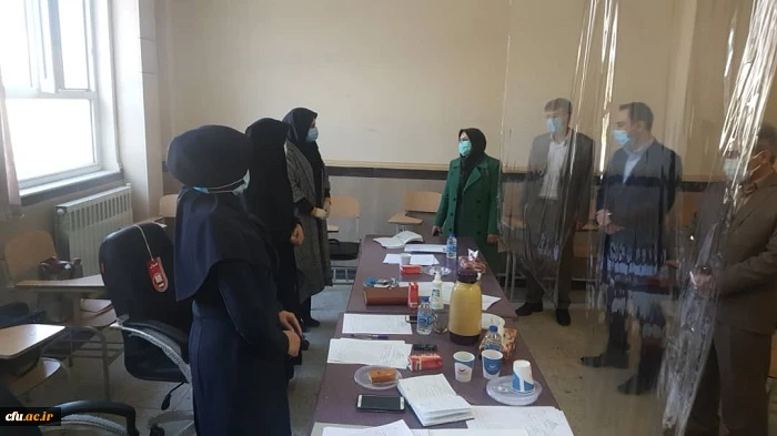 بازدید مدیرکل آموزش و پرورش استان از فرآیند مصاحبه پذیرفته شدگان چند برابر ظرفیت آزمون استخدامی پیمانی ماده ۲۸ دردانشگاه فرهنگیان استان آذربایجان غربی 3