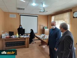 گزارش تصویری بازدید مدیر کل آموزش و پرورش و سرپرست مدیریت امور استانی دانشگاه فرهنگیان از فرایند مصاحبه مهارت آموزان ماده 28 3