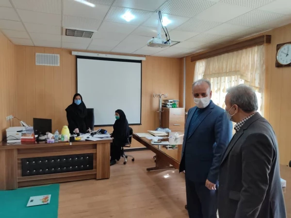 گزارش تصویری بازدید مدیر کل آموزش و پرورش و سرپرست مدیریت امور استانی دانشگاه فرهنگیان از فرایند مصاحبه مهارت آموزان ماده 28 3