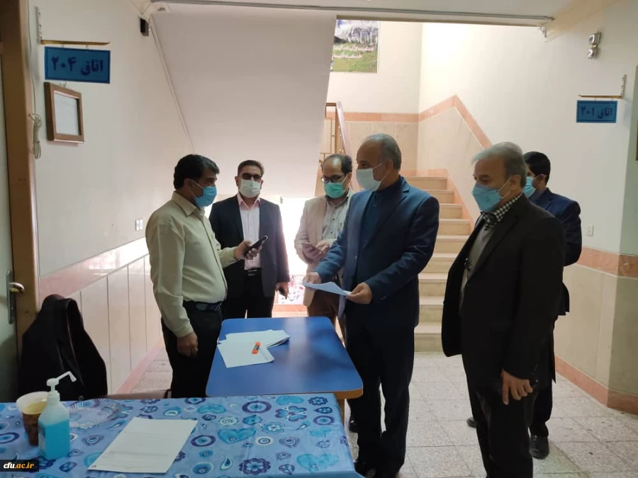 گزارش تصویری بازدید مدیر کل آموزش و پرورش و سرپرست مدیریت امور استانی دانشگاه فرهنگیان از فرایند مصاحبه مهارت آموزان ماده 28 4
