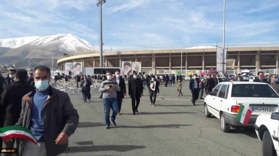 حضور پرشور دانشگاه فرهنگیان کردستان در راهپیمایی خودرویی یوا... ۲۲ بهمن 1399
 13