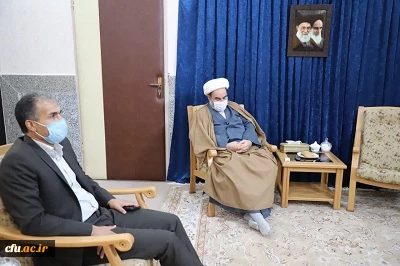  مدیریت دانشگاه فرهنگیان استان ومسئول نهاد نمایندگی مقام معظم رهبری دردانشگاه  با  نماینده ولی فقیه دراستان سیستان وبلوچستان دیدار کردند  3