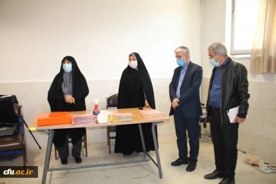 بازدید معاونت آموزشی وتحصیلات تکمیلی دانشگاه فرهنگیان ازفرآیند مصاحبه داوطلبان مصاحبه آزمون استخدامی - ماده 28