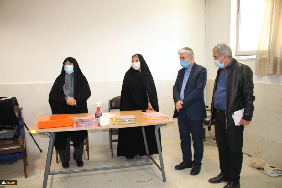 بازدید معاونت آموزشی وتحصیلات تکمیلی دانشگاه فرهنگیان ازفرآیند مصاحبه داوطلبان مصاحبه آزمون استخدامی - ماده 28 2