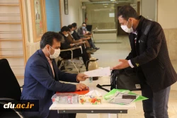 بازدید نماینده وزارت آموزش و پرورش از فرآیند مصاحبه پذیرفته شدگان آزمون استخدامی سال 1399 در پردیس های دانشگاه فرهنگیان یزد
 2