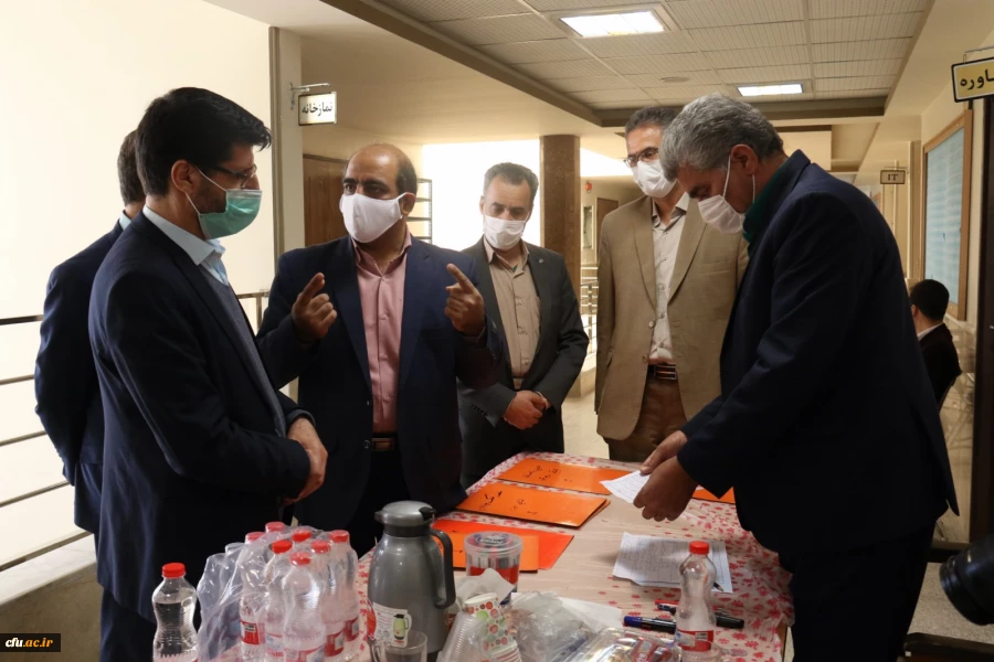 بازدید نماینده وزارت آموزش و پرورش از فرآیند مصاحبه پذیرفته شدگان آزمون استخدامی سال 1399 در پردیس های دانشگاه فرهنگیان یزد
 6