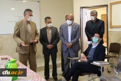 بازدید نماینده وزارت آموزش و پرورش از فرآیند مصاحبه پذیرفته شدگان آزمون استخدامی سال 1399 در پردیس های دانشگاه فرهنگیان یزد
 7