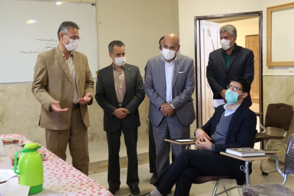 بازدید نماینده وزارت آموزش و پرورش از فرآیند مصاحبه پذیرفته شدگان آزمون استخدامی سال 1399 در پردیس های دانشگاه فرهنگیان یزد
 7