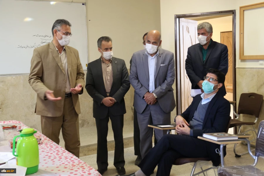 بازدید نماینده وزارت آموزش و پرورش از فرآیند مصاحبه پذیرفته شدگان آزمون استخدامی سال 1399 در پردیس های دانشگاه فرهنگیان یزد
 7