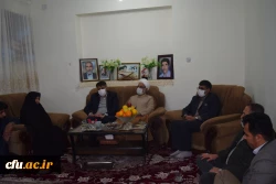 دیدار رییس دانشگاه فرهنگیان استان چهارمحال و بختیاری با خانواده های معزز شهدای دانشجو معلم 4