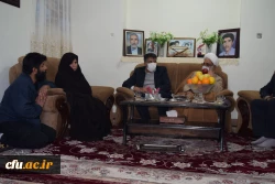 دیدار رییس دانشگاه فرهنگیان استان چهارمحال و بختیاری با خانواده های معزز شهدای دانشجو معلم 5
