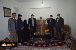 دیدار رییس دانشگاه فرهنگیان استان چهارمحال و بختیاری با خانواده های معزز شهدای دانشجو معلم 7