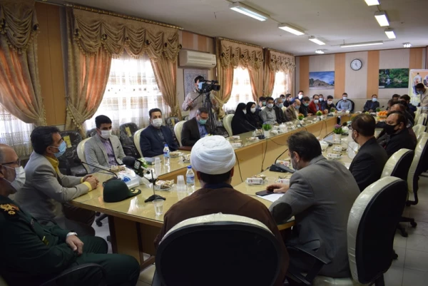 برگزاری نشست جبهه مقاومت وتبیین مکتب شهید سلیمانی دردانشگاه فرهنگیان کرمانشاه با حضور سردار عظیمی 4