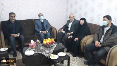 

دیدار مسئولین دانشگاه فرهنگیان استان ایلام با خانواده ی دانشجو معلم شهید علی شیروانیان




