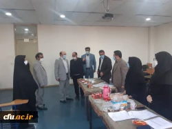 بازدید سرپرست مدیریت امور پردیس های استان تهران از  مراحل مصاحبه و بهسازی مرکز شهید بهشتی   2