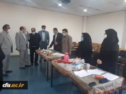 بازدید سرپرست مدیریت امور پردیس های استان تهران از  مراحل مصاحبه و بهسازی مرکز شهید بهشتی   4