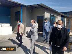 بازدید سرپرست مدیریت امور پردیس های استان تهران از  مراحل مصاحبه و بهسازی مرکز شهید بهشتی   7