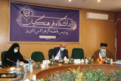 مراسم آیین استقبال از نودانشجو معلمان ورودی بهمن ماه پردیس فاطمه الزهرا(س) تبریز