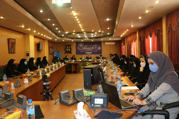 مراسم آیین استقبال از نودانشجو معلمان ورودی بهمن ماه پردیس فاطمه الزهرا(س) تبریز 5