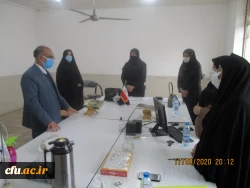 بازدید مسئولین دانشگاه فرهنگیان استان ایلام از محل مصاحبه معرفی شدگان ماده 28
