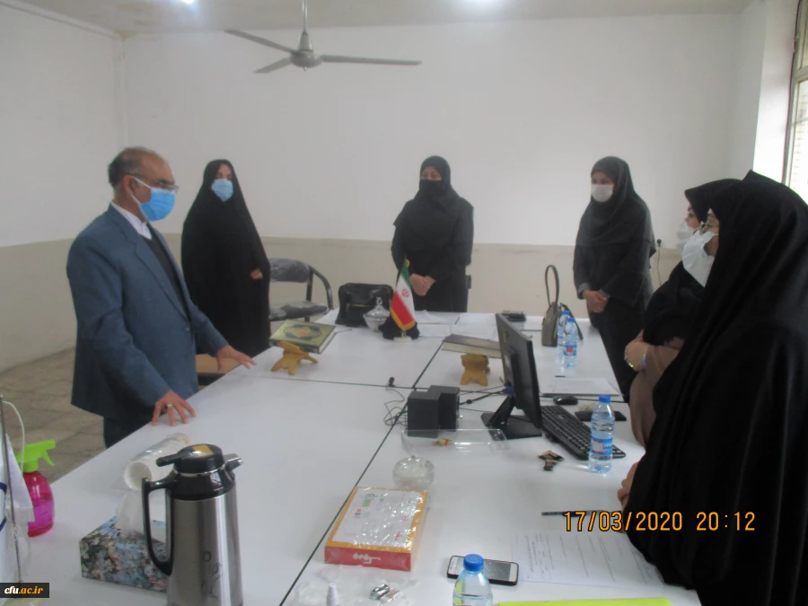 بازدید مسئولین دانشگاه فرهنگیان استان ایلام از محل مصاحبه معرفی شدگان ماده 28
