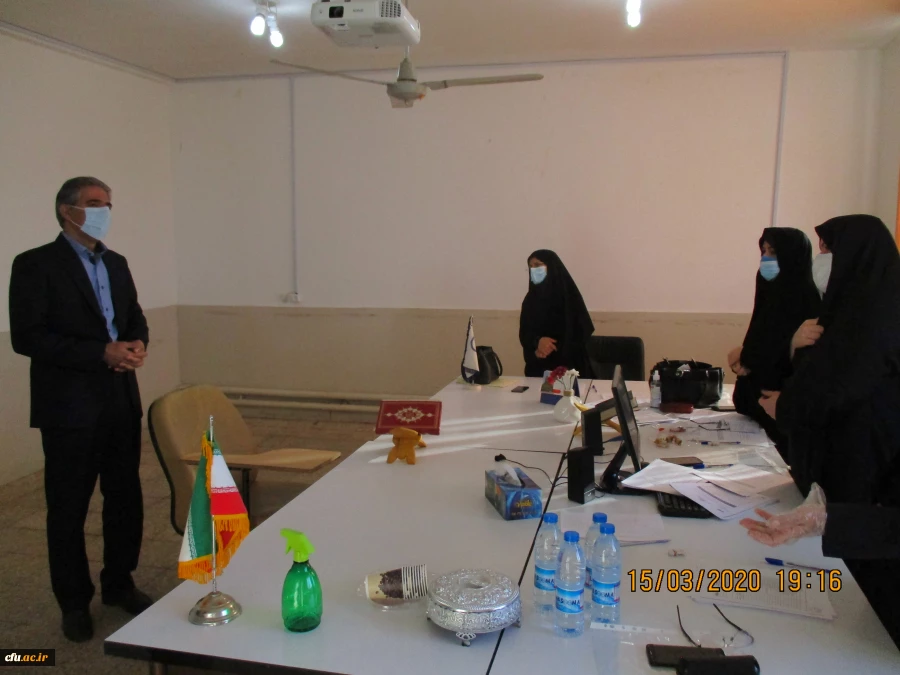 بازدید مسئولین دانشگاه فرهنگیان استان ایلام از محل مصاحبه معرفی شدگان ماده 28
