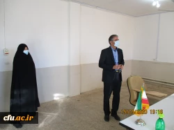 بازدید مسئولین دانشگاه فرهنگیان استان ایلام از محل مصاحبه معرفی شدگان ماده 28
