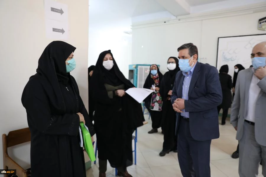 دیدار رئیس دانشگاه فرهنگیان 