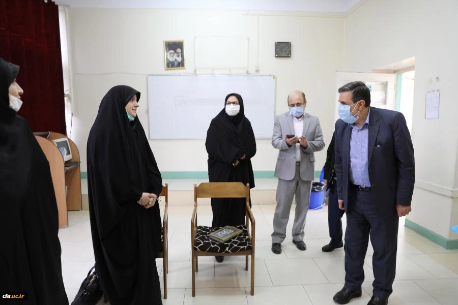 دیدار رئیس دانشگاه فرهنگیان 