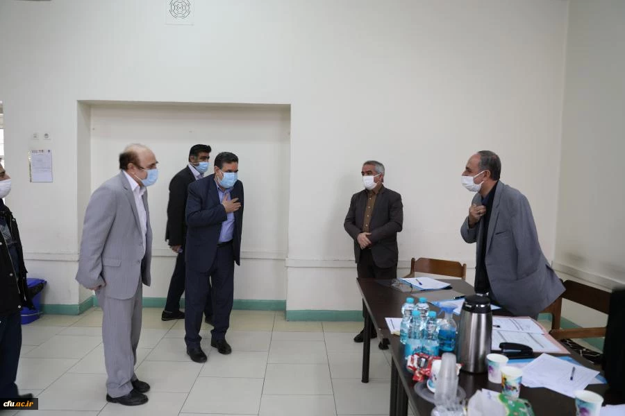 دیدار رئیس دانشگاه فرهنگیان 