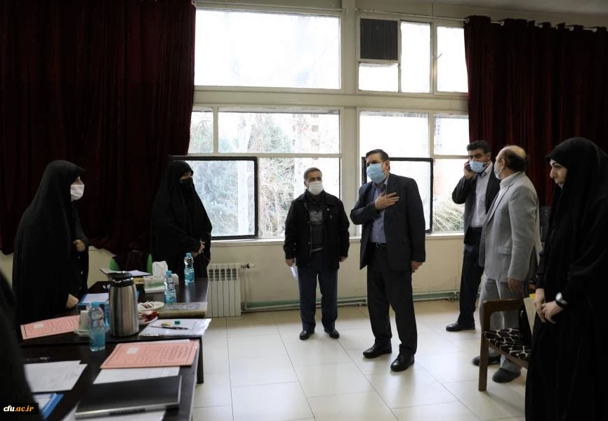 دیدار رئیس دانشگاه فرهنگیان 