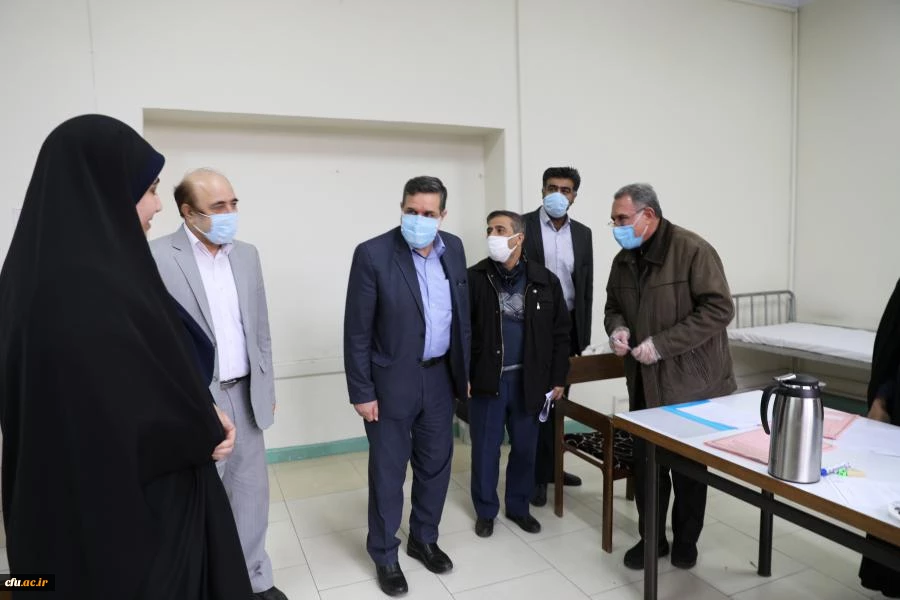 دیدار رئیس دانشگاه فرهنگیان 