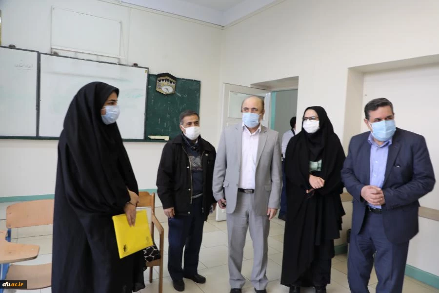 دیدار رئیس دانشگاه فرهنگیان 