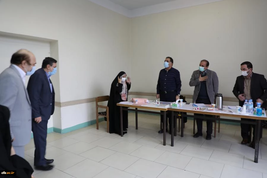 دیدار رئیس دانشگاه فرهنگیان 