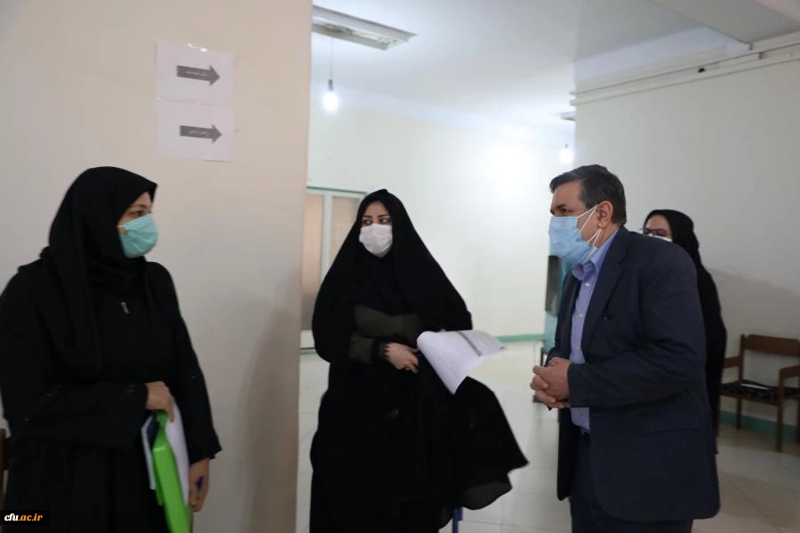 دیدار رئیس دانشگاه فرهنگیان 