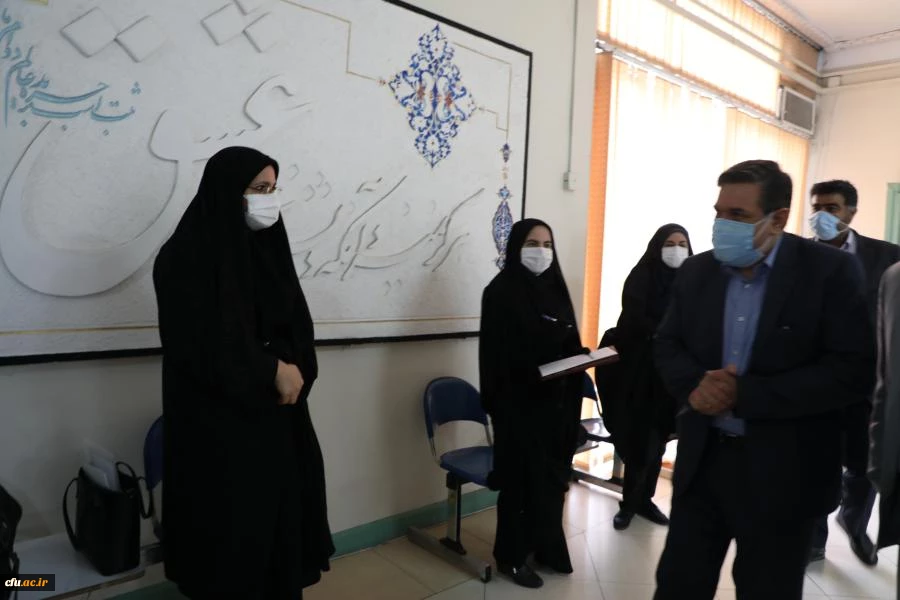 دیدار رئیس دانشگاه فرهنگیان 