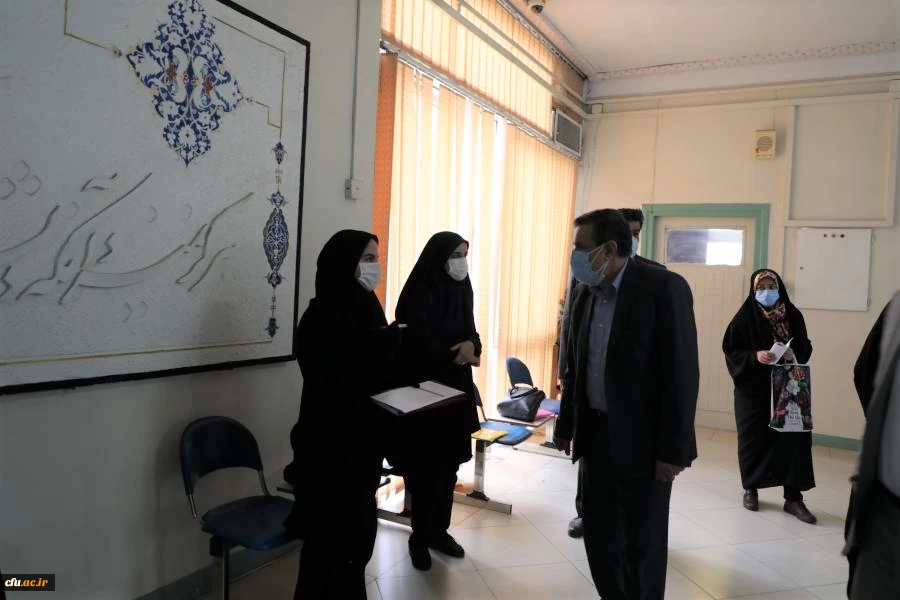 دیدار رئیس دانشگاه فرهنگیان 