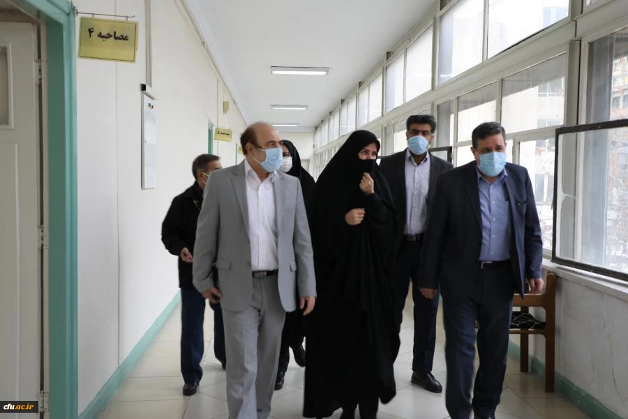 دیدار رئیس دانشگاه فرهنگیان 