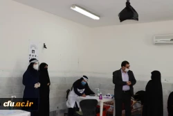 بازدید حسن محمدپور سرپرست مدیریت امور پردیس های استانی از مراحل مصاحبه و گزینش مهارت آموزان ماده28 استان قم 2