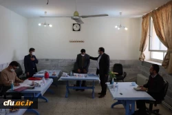 بازدید حسن محمدپور سرپرست مدیریت امور پردیس های استانی از مراحل مصاحبه و گزینش مهارت آموزان ماده28 استان قم 6