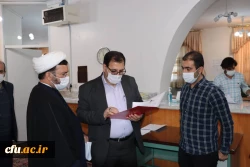 بازدید حسن محمدپور سرپرست مدیریت امور پردیس های استانی از مراحل مصاحبه و گزینش مهارت آموزان ماده28 استان قم 7