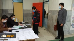 بازدید مدیر امور پردیس های دانشگاه فرهنگیان کردستان از روند مصاحبه داوطلبان ماده 28 4