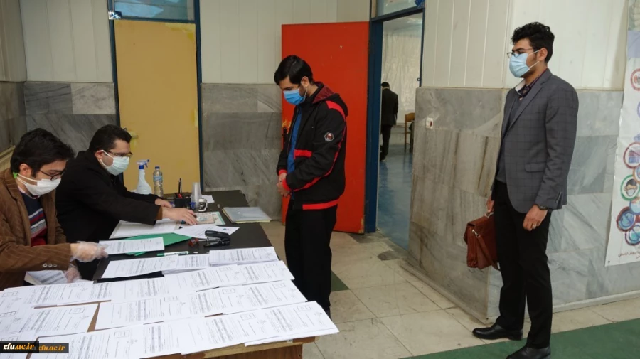 بازدید مدیر امور پردیس های دانشگاه فرهنگیان کردستان از روند مصاحبه داوطلبان ماده 28 4