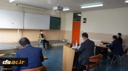 بازدید مدیر امور پردیس های دانشگاه فرهنگیان کردستان از روند مصاحبه داوطلبان ماده 28 6