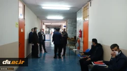 بازدید مدیر امور پردیس های دانشگاه فرهنگیان کردستان از روند مصاحبه داوطلبان ماده 28 8
